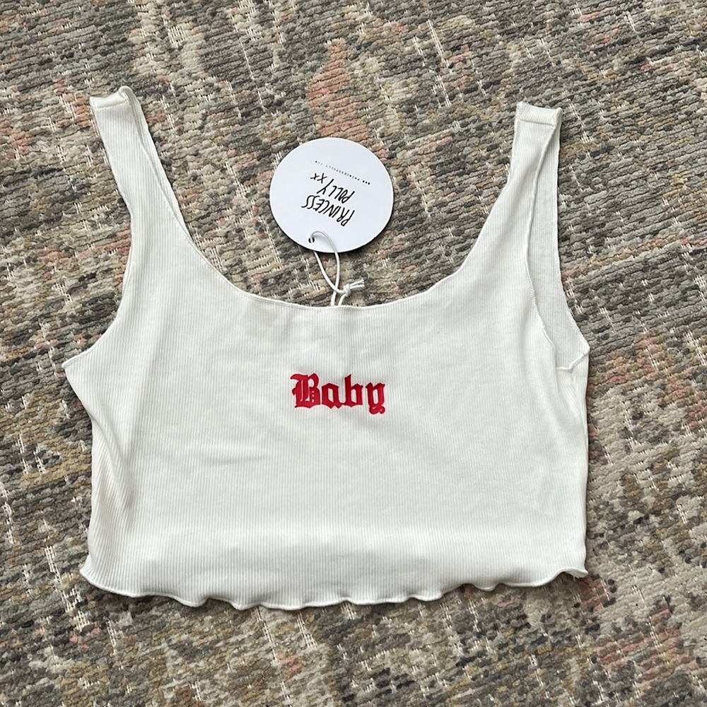 Princess Polly “Baby” crop top